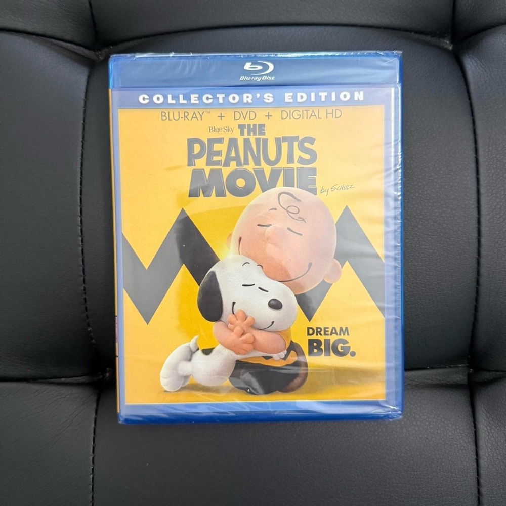 The Peanuts Movie 2015 Blu-ray DVD collectors edition